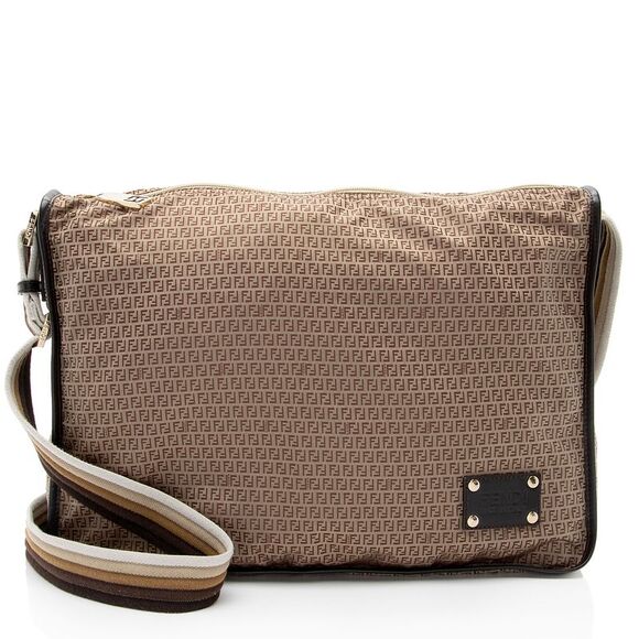 Fendi Nylon Zucchino Messenger - Picture 1 of 13